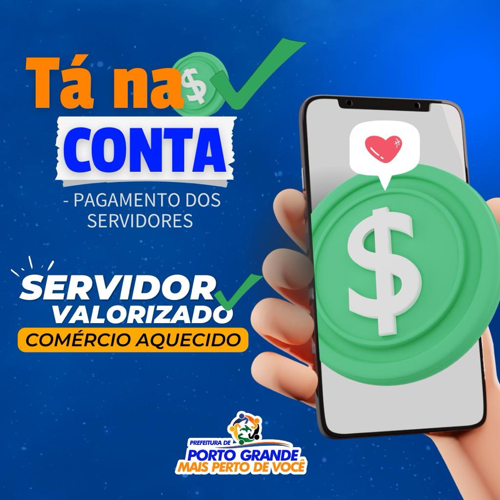 PAGAMENTO, TÁ NA CONTA! 2023!